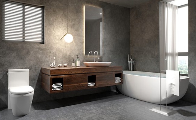 Salle de bain moderne